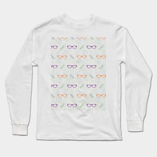 Glasses Pattern | 13 Colored Long Sleeve T-Shirt